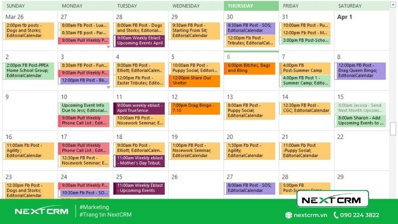 kế hoạch Social Media