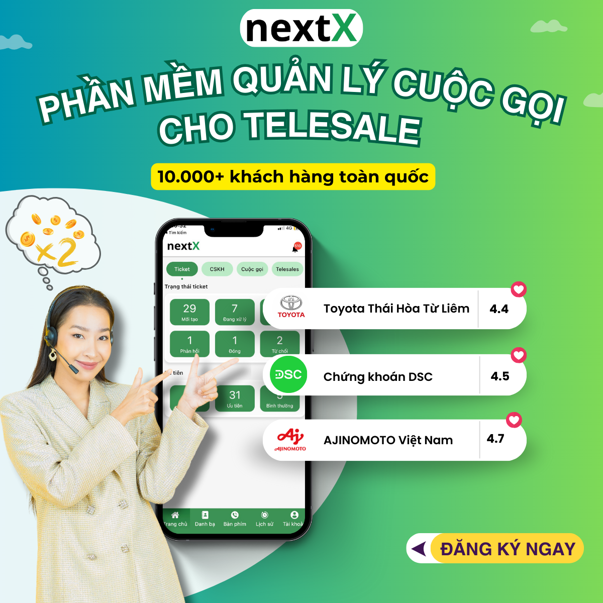Top 6 phần mềm quản lý cuộc gọi telesale tốt nhất hiện nay