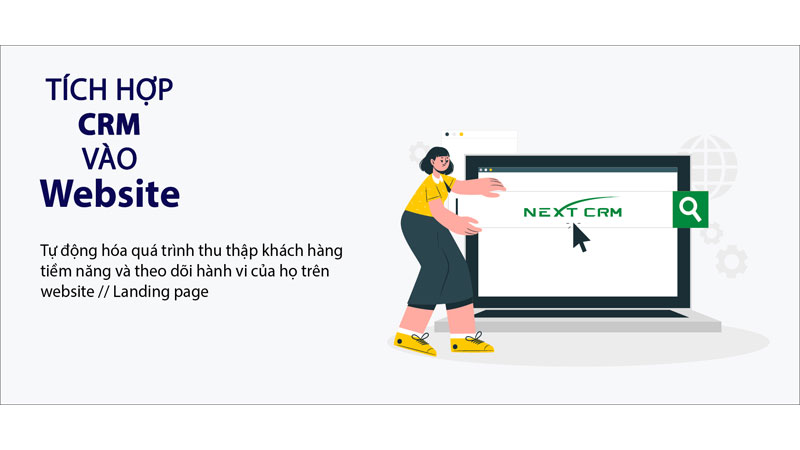 Tích hợp phần mềm CRM vào Website