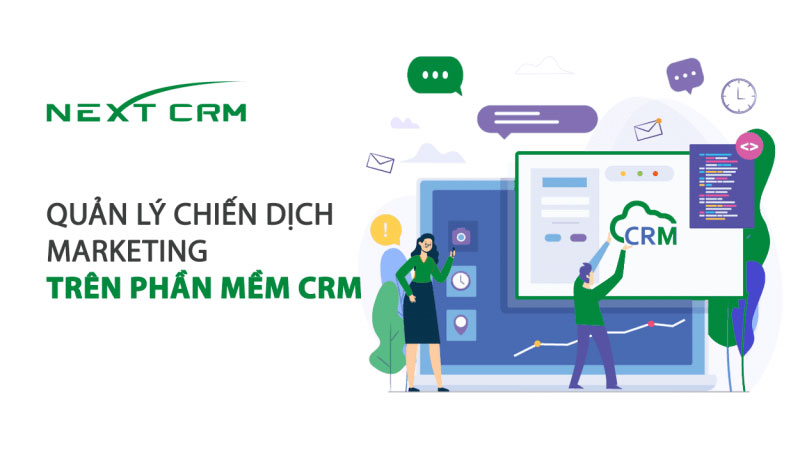 Quản lý chiến dịch Marketing trên phần mềm CRM