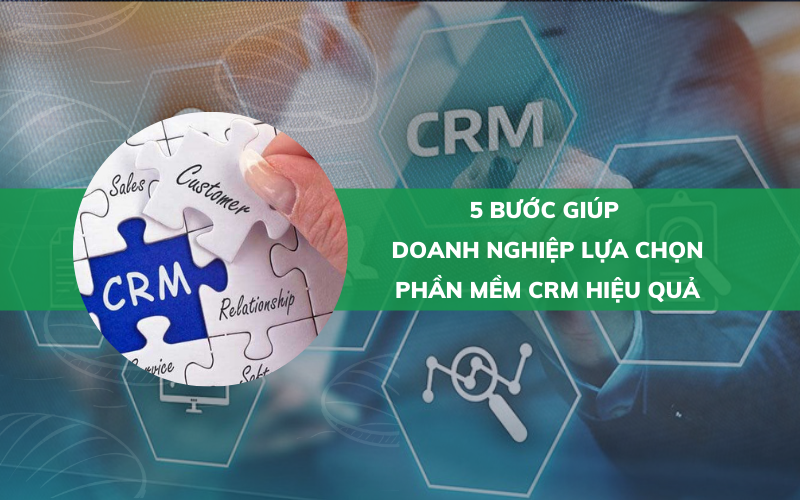 Hướng dẫn 5 bước giúp doanh nghiệp hiệu quả dành cho bạn