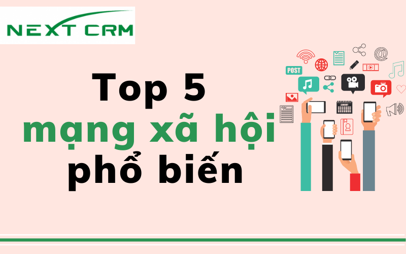 Top 5 mạng xã hội lớn nhất "xâm chiếm" tại thị trường Việt Nam