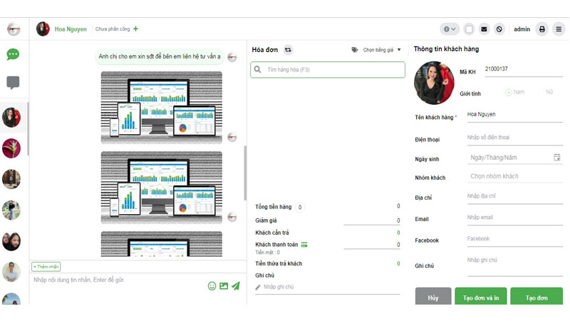 Phần mềm NextCRM tích hợp đa kênh