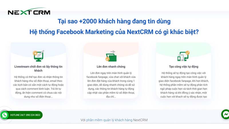 Phần mềm quản lý Fanpage bán hàng hiệu quả