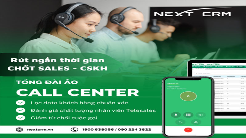 Top 3 Lợi Ích Không Thể Bỏ Qua Từ Tổng Đài Ảo NextX CRM Call Center