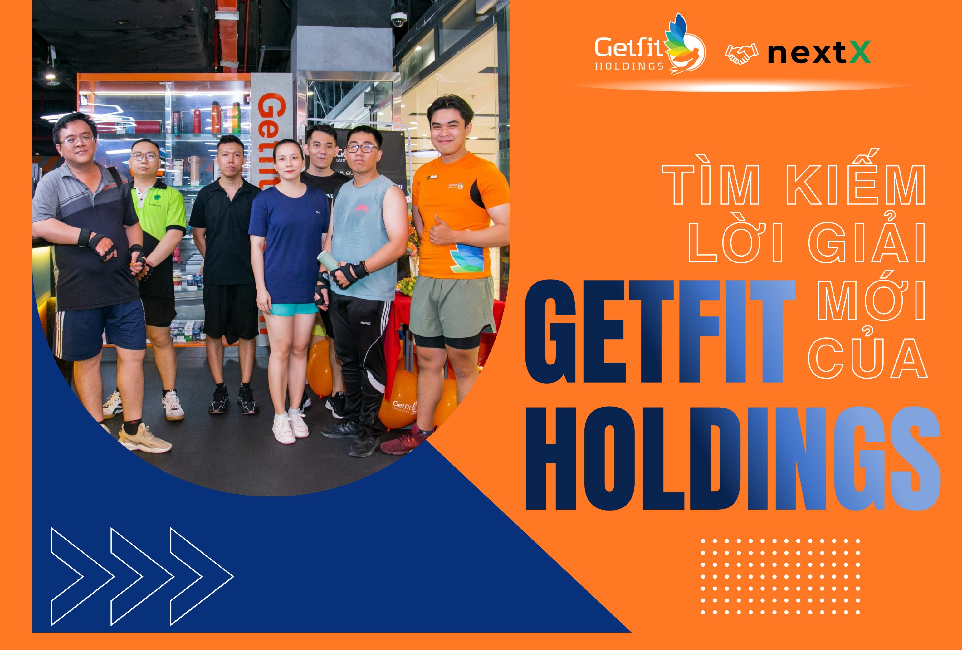 NextX triển khai ứng dụng Mobile App cho hệ thống Gym & Yoga Getfit