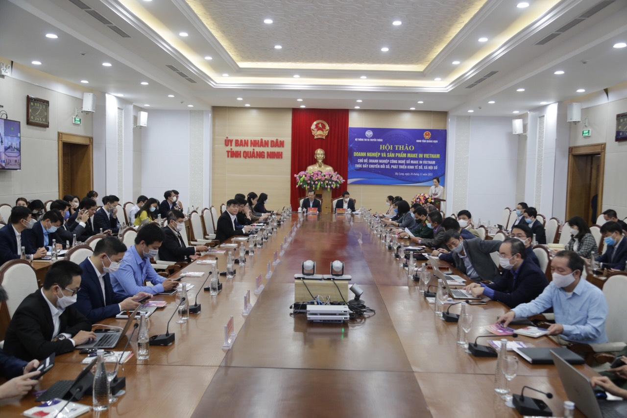 NextVision tại hội thảo doanh nghiệp tại QN