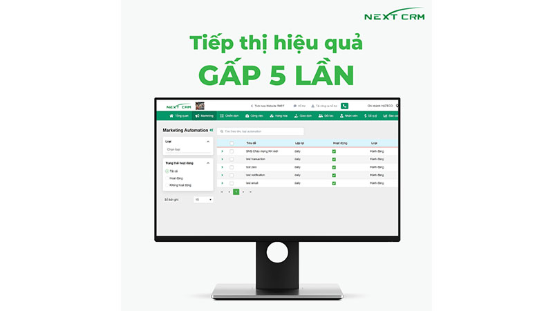 nextcrm tích hợp fanpage facebook 