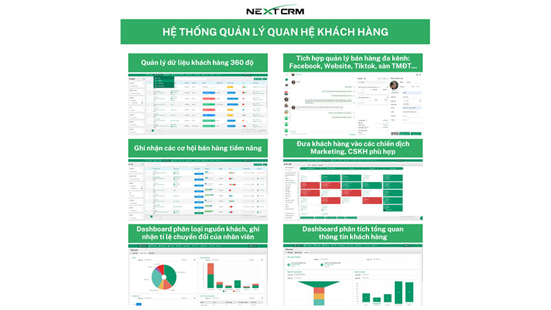 quản lý khách hàng nextcrm 