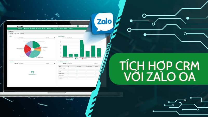 Tận dụng triển vọng hàng đầu khi tích hợp CRM với Zalo OA