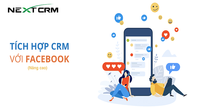tích hợp phần mềm crm với facebook 