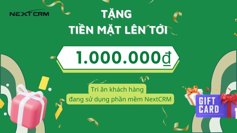 [Ưu đãi tháng 11] Tri ân khách hàng - tặng tiền mặt lên đến 1.000.000 đồng