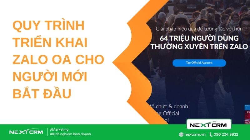 Top chú ý khi triển khai Zalo Oa cho người mới bắt đầu