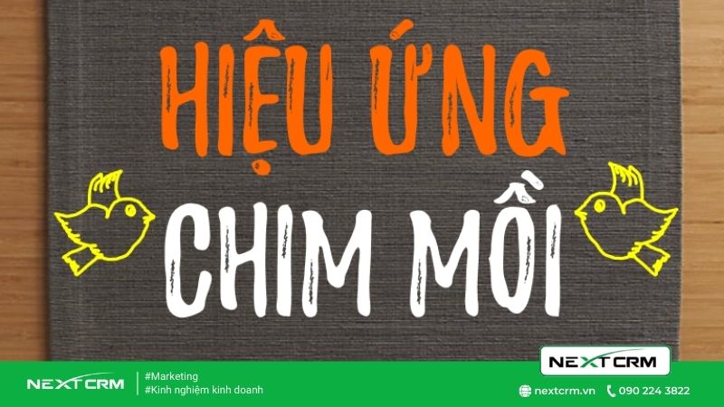 Cách ứng dụng "Hiệu ứng chim mồi" một cách khôn khéo trong bán hàng