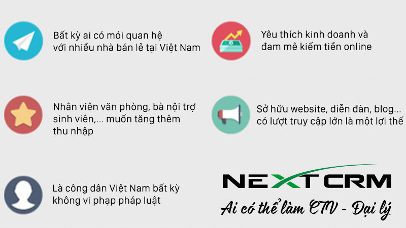 Hướng dẫn đăng ký Đại lý và CTV NextX CRM