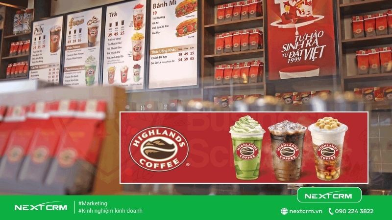 Chiến lược "kiềng ba chân" của case study Highlands