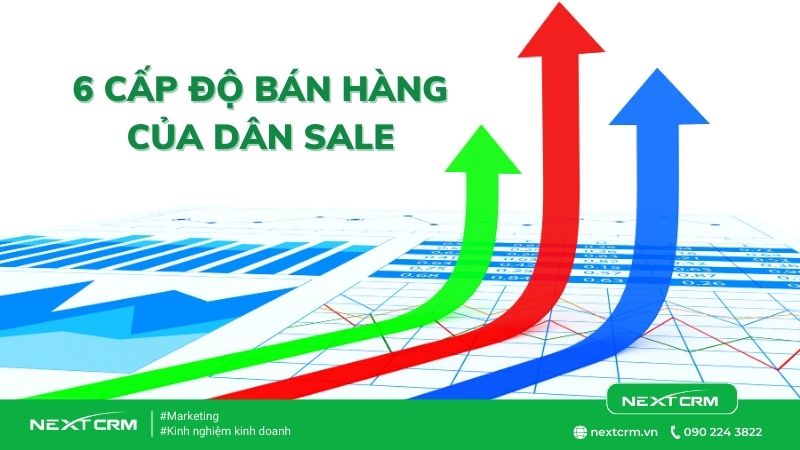 6 cấp độ bán hàng dành cho sale, bạn đang ở cấp độ nào?
