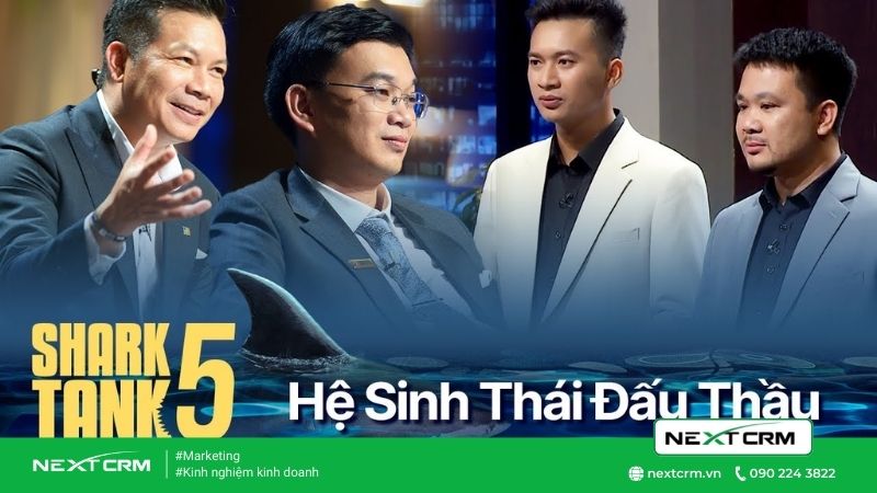 Shark Hùng Anh cùng thương vụ chốt sổ - hệ sinh thái đấu thầu mùa 5
