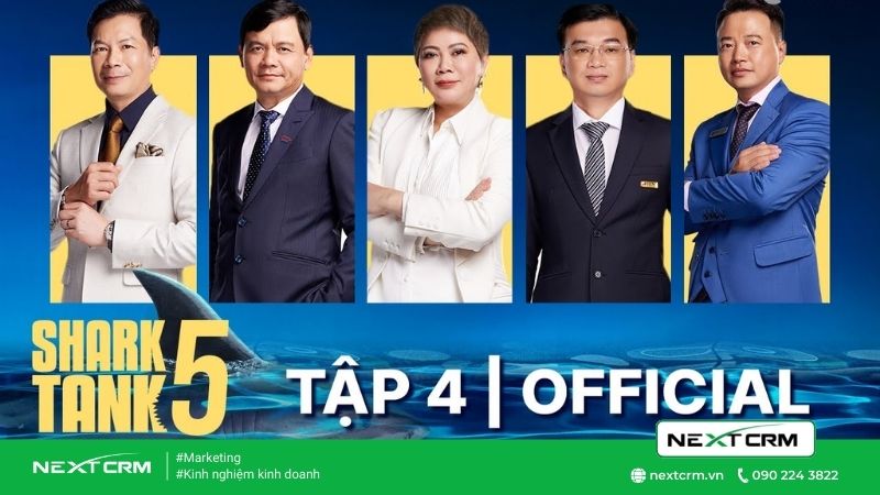 Review Shark tank tập 4 mùa 5 siêu gắt