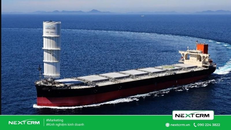 Shofu Maru - Con tàu đầu tiên trên được trang bị hệ thống Wind Challenger