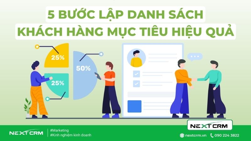 5 bước phân tích và xác định khách hàng mục tiêu chuẩn