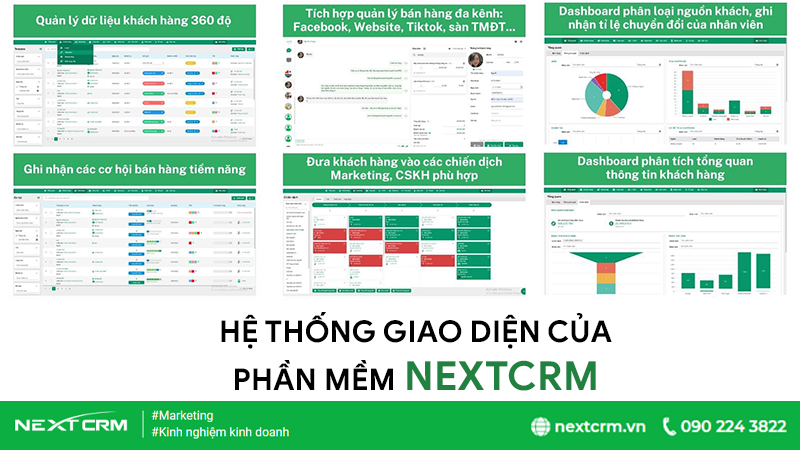 Phần mềm quản lý kinh doanh Next CRM