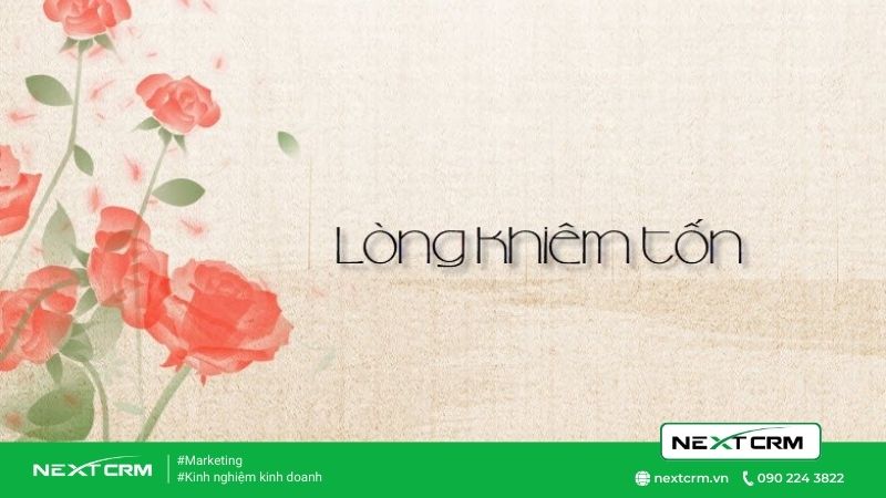 biết cúi đầu khiêm nhường