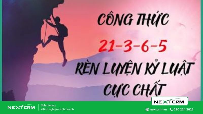 Áp dụng công thức 21-3-6-5 giúp bạn kỷ luật bản thân