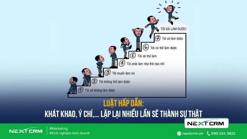 Luật hấp dẫn: Lặp đi lặp lại sẽ tạo ra năng lượng biến thành sự thật
