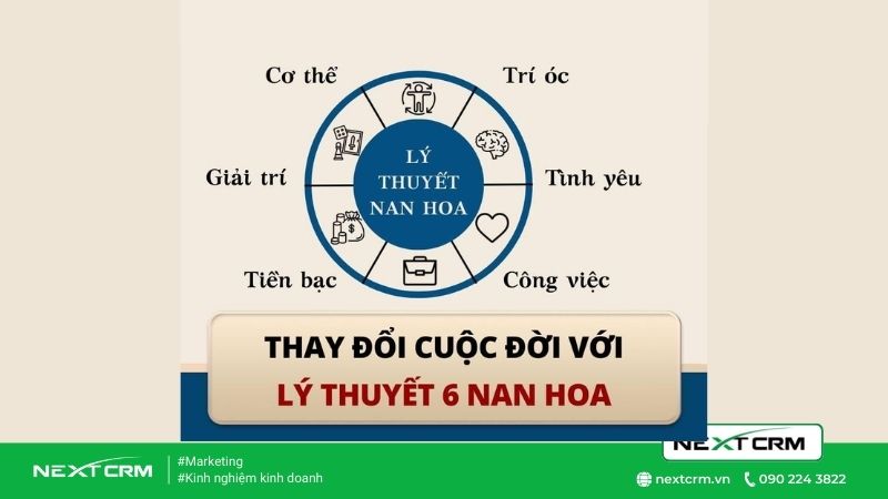 Lý thuyết 6 nan hoa và cuộc sống cân bằng thế nào cho hiệu quả