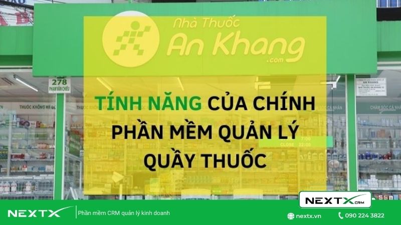 phần mềm quản lý bán hàng nhà thuốc