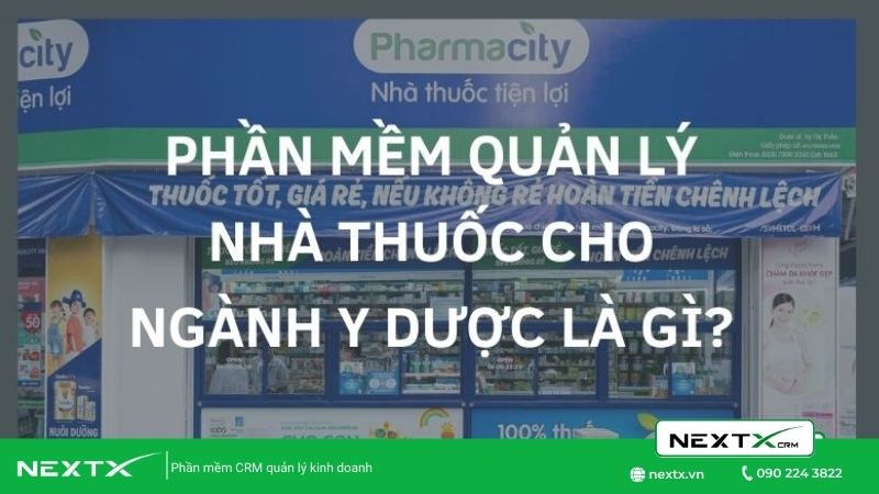 phần mềm quản lý bán hàng nhà thuốc
