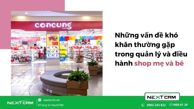 Phần mềm quản lý bán hàng shop mẹ và bé