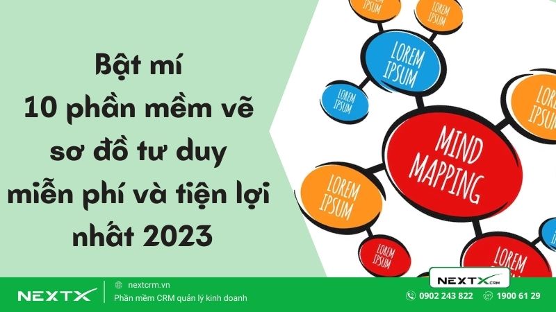 Bật mí 10 phần mềm vẽ sơ đồ tư duy miễn phí và tiện lợi nhất hiện nay