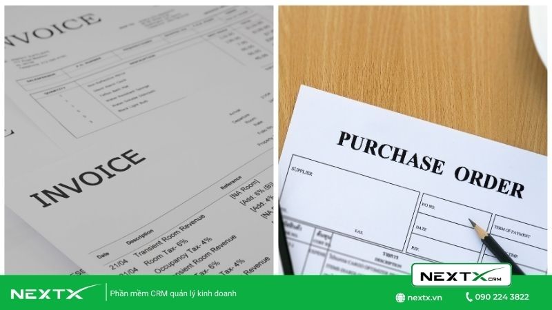 Phân biệt hóa đơn Invoice và đơn đặt hàng PO