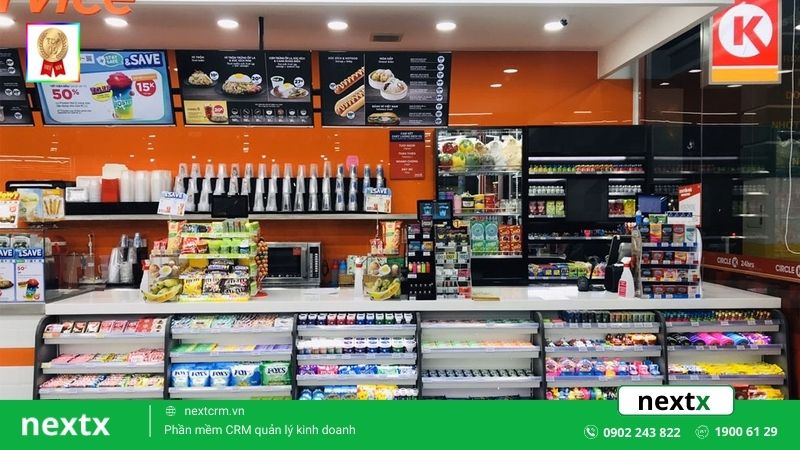 Hàng hóa và dịch vụ tại chuỗi cửa hàng tiện lợi Circle K
