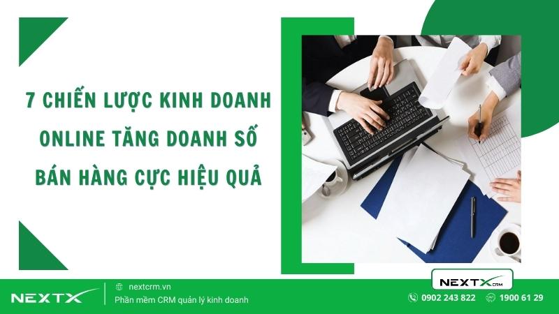 7 chiến lược kinh doanh online tăng doanh số bán hàng cực hiệu quả
