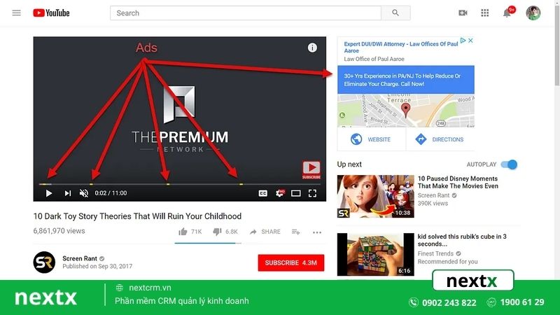 Quảng cáo trên Youtube là gì_ Tại sao YouTube có quảng cáo
