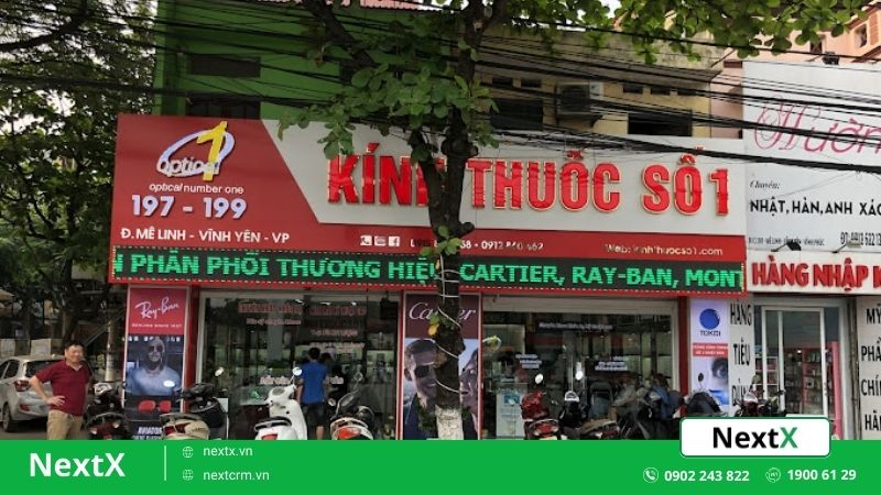 Hiệu kính thuốc số 1 Vĩnh Phúc sử dụng phần mềm NextX hiệu quả