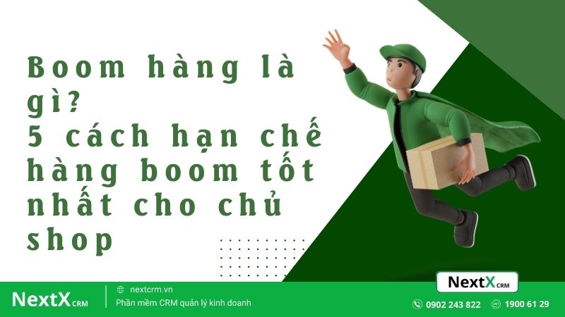 Boom hàng là gì? 5 cách hạn chế hàng boom tốt nhất cho chủ shop