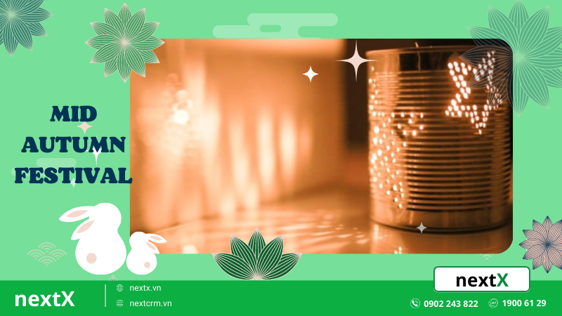 lồng đèn từ lon sữa đặc