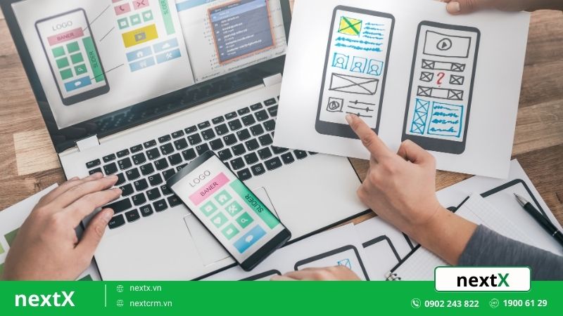 quy trình thiết kế giao diện website