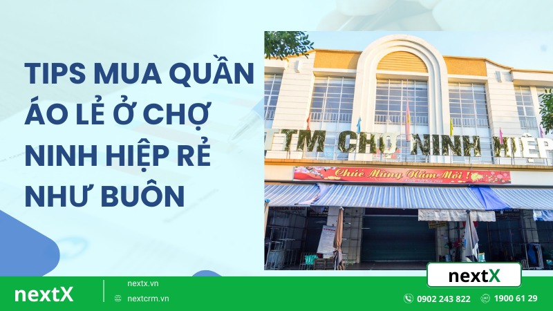 Hé lộ 5 tips mua quần áo lẻ ở chợ Ninh Hiệp rẻ như buôn