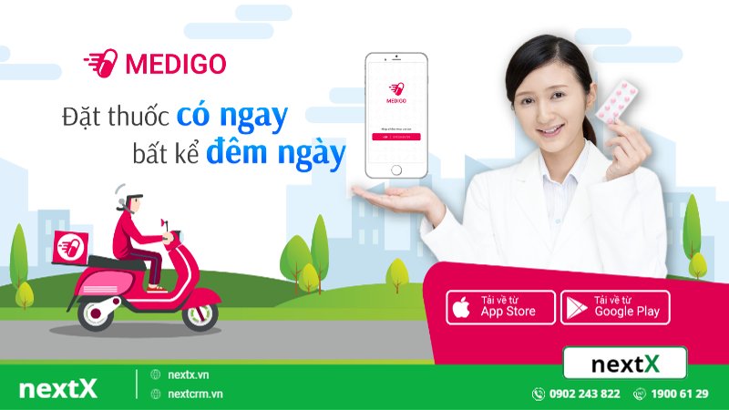 app đặt thuốc online Medigo