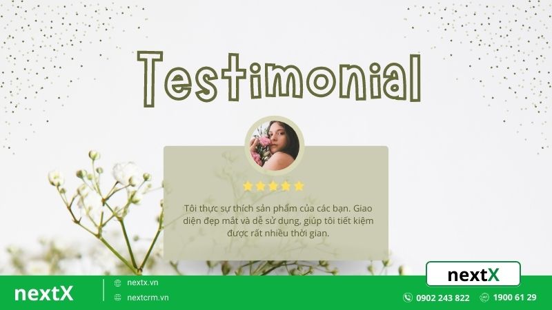 Testimonial là gì? 8 Chiến lược tận dụng phản hồi từ khách hàng