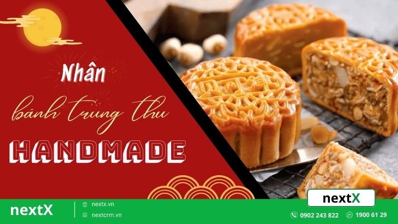 Mách bạn làm nhân bánh trung thu handmade cực kì ngon và dễ làm