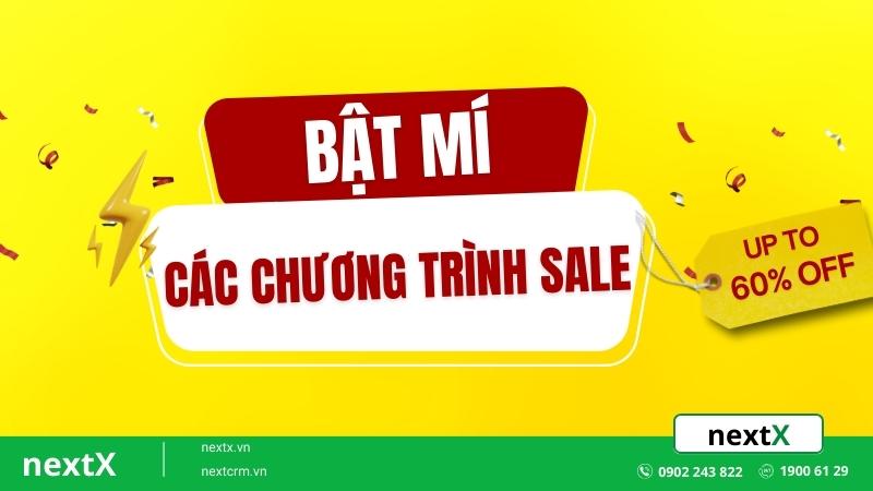 Bật mí các chương trình sale thu hút khách hàng cực hiệu quả