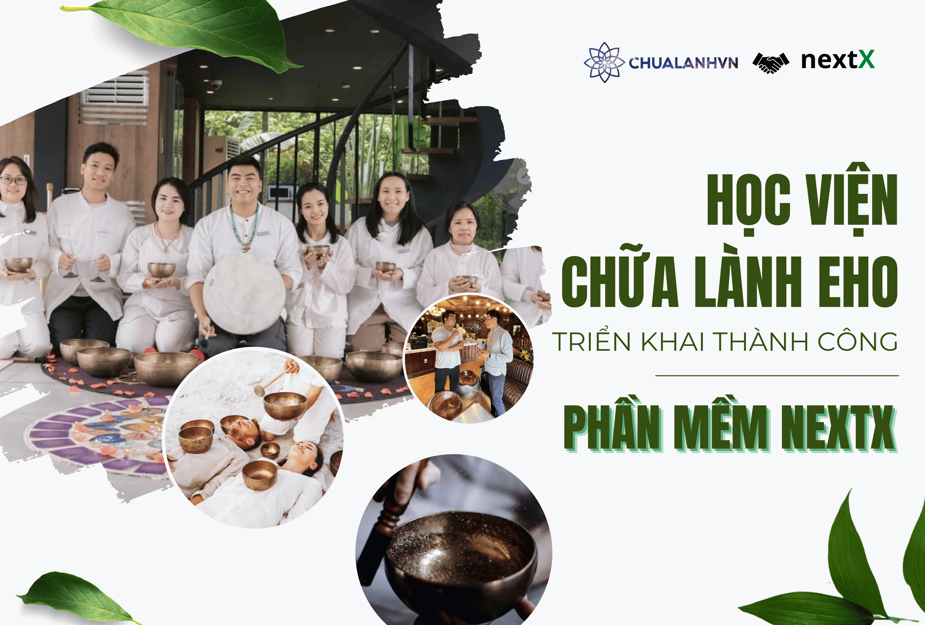 Học viện chữa lành EHO bắt tay hợp tác cùng NextX bán hàng