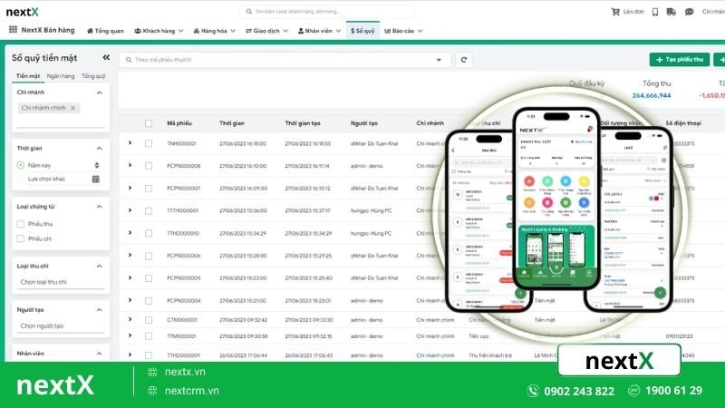 phần mềm quản lý công nợ