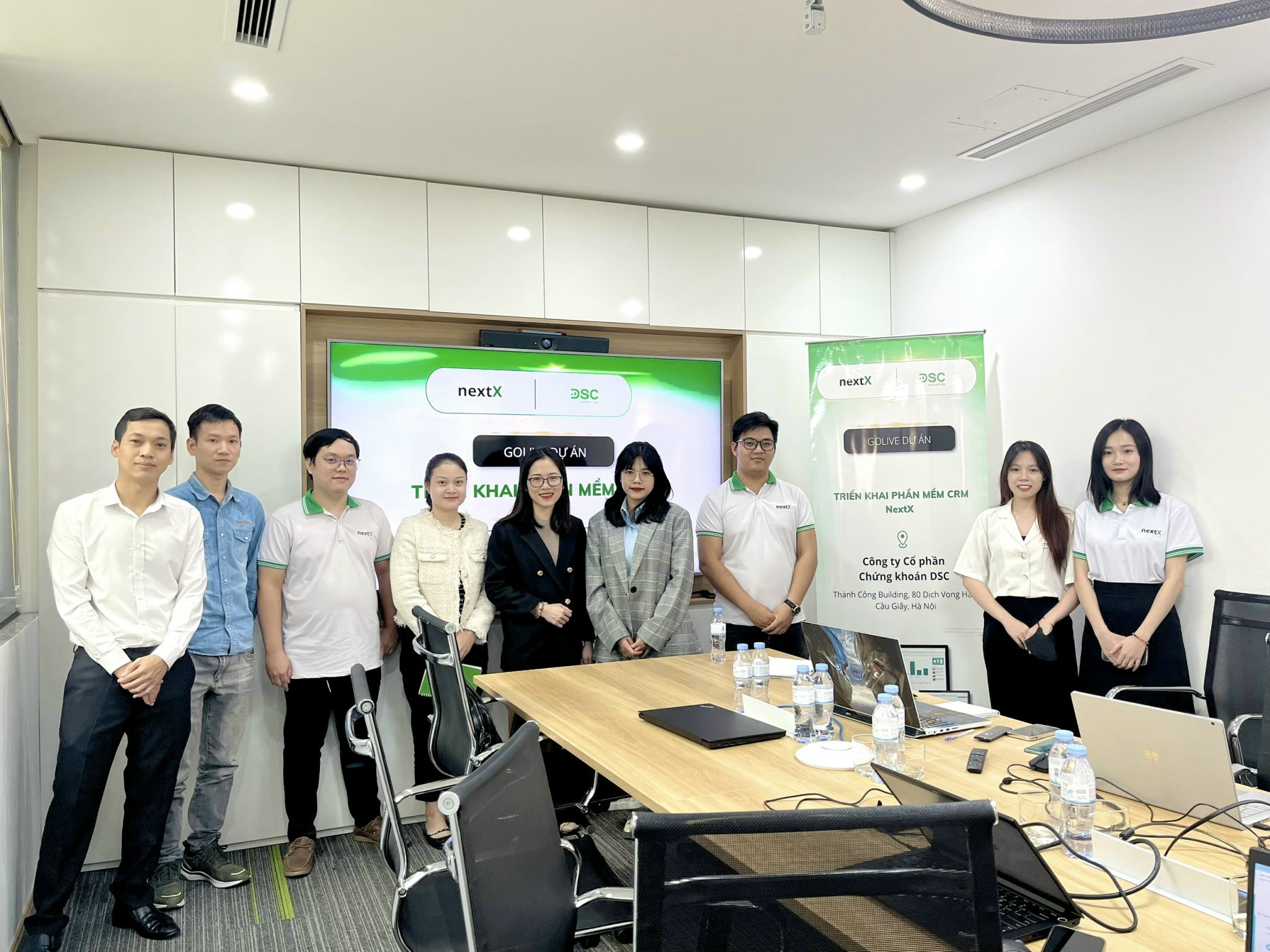 Chứng khoán DSC Golive dự án NextX CRM